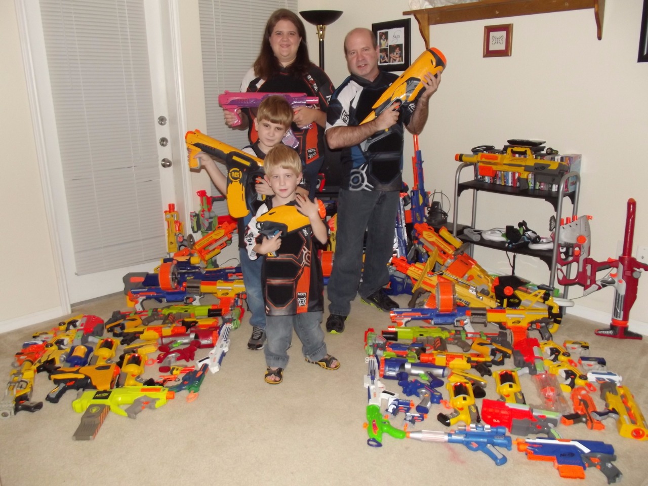 nerf famille 